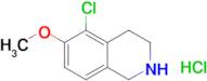 5-Chloro-6-methoxy-1,2,3,4-tetrahydroisoquinoline hydrochloride