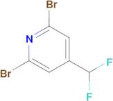 2,6-Dibromo-4-(difluoromethyl)pyridine