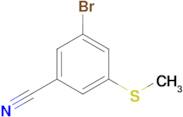 3-Bromo-5-(methylthio)benzonitrile