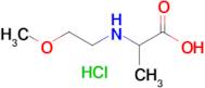 2-((2-Methoxyethyl)amino)propanoic acid hydrochloride