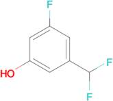 3-(Difluoromethyl)-5-fluorophenol