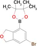 6-Bromo-1,3-dihydro-4-(4,4,5,5-tetramethyl-1,3,2-dioxaborolan-2-yl)isobenzofuran