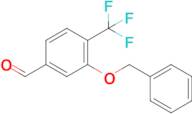 3-(Phenylmethoxy)-4-(trifluoromethyl)benzaldehyde