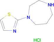 2-(1,4-Diazepan-1-yl)thiazole hydrochloride