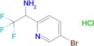 1-(5-Bromopyridin-2-yl)-2,2,2-trifluoroethan-1-amine hydrochloride