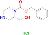 Benzyl (S)-2-(hydroxymethyl)piperazine-1-carboxylate hydrochloride