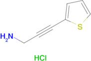 3-(Thiophen-2-yl)prop-2-yn-1-amine hydrochloride