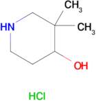 3,3-Dimethylpiperidin-4-ol hydrochloride