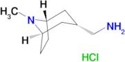 ((1R,3s,5S)-8-Methyl-8-azabicyclo[3.2.1]octan-3-yl)methanamine hydrochloride