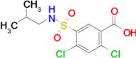 2,4-Dichloro-5-[[(2-methylpropyl)amino]sulfonyl]benzoic acid