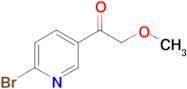 1-(6-Bromopyridin-3-yl)-2-methoxyethan-1-one