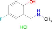 4-Fluoro-2-((methylamino)methyl)phenol hydrochloride