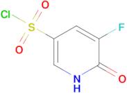 5-Fluoro-1,6-dihydro-6-oxo-3-pyridinesulfonyl chloride