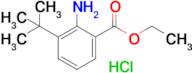 Ethyl 2-amino-3-(tert-butyl)benzoate hydrochloride