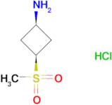cis-3-(Methylsulfonyl)cyclobutanamine hydrochloride