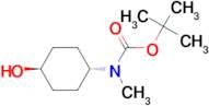 tert-Butyl trans-N-(4-hydroxycyclohexyl)-N-methylcarbamate