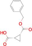 (1S,2R)-rel-2-[(benzyloxy)carbonyl]cyclopropane-1-carboxylic acid