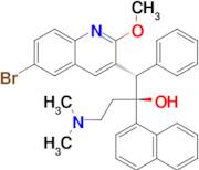 (1S,2S)-1-(6-Bromo-2-methoxyquinolin-3-yl)-4-(dimethylamino)-2-(naphthalen-1-yl)-1-phenylbutan-2-ol