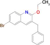 6-Bromo-2-ethoxy-3-(phenylmethyl)quinoline