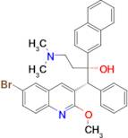 (1R,2S)-1-(6-bromo-2-methoxyquinolin-3-yl)-4-(dimethylamino)-2-(naphthalen-2-yl)-1-phenylbutan-2-ol