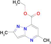 Ethyl 2,5-dimethylpyrazolo[1,5-a]pyrimidine-7-carboxylate