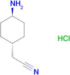 rel-2-((1r,4r)-4-Aminocyclohexyl)acetonitrile hydrochloride