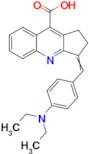 3-{[4-(diethylamino)phenyl]methylidene}-1H,2H,3H-cyclopenta[b]quinoline-9-carboxylic acid