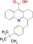 4-[(4-tert-butylphenyl)methylidene]-1,2,3,4-tetrahydroacridine-9-carboxylic acid