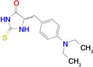5-{[4-(diethylamino)phenyl]methylidene}-2-sulfanylideneimidazolidin-4-one