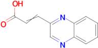 3-(Quinoxalin-2-yl)acrylic acid