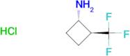 (1S,2S)-2-(trifluoromethyl)cyclobutan-1-amine hydrochloride