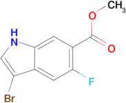 Methyl 3-bromo-5-fluoro-1H-indole-6-carboxylate