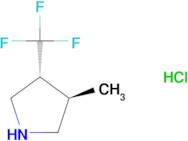 (3R,4R)-3-methyl-4-(trifluoromethyl)pyrrolidine hydrochloride