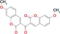 3,3'-Carbonylbis(7-methoxy-2H-chromen-2-one)