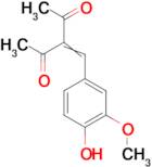 3-(4-Hydroxy-3-methoxybenzylidene)pentane-2,4-dione