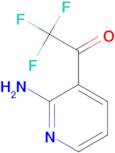 1-(2-Aminopyridin-3-yl)-2,2,2-trifluoroethan-1-one