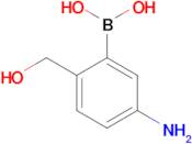 (5-Amino-2-(hydroxymethyl)phenyl)boronic acid