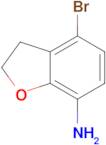 4-Bromo-2,3-dihydrobenzofuran-7-amine