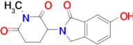 3-(6-Hydroxy-1-oxoisoindolin-2-yl)-1-methylpiperidine-2,6-dione