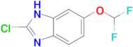 2-Chloro-6-(difluoromethoxy)-1H-benzimidazole