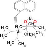 Triisopropyl((8-(4,4,5,5-tetramethyl-1,3,2-dioxaborolan-2-yl)naphthalen-1-yl)ethynyl)silane