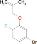 4-Bromo-1-fluoro-2-[(2-methyl-2-propen-1-yl)oxy]benzene