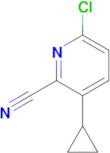 2-Pyridinecarbonitrile, 6-chloro-3-cyclopropyl-