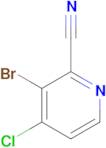 3-Bromo-4-chloro-2-pyridinecarbonitrile