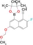 2-[8-Ethynyl-7-fluoro-3-(methoxymethoxy)-1-naphthalenyl]-4,4,5,5-tetramethyl-1,3,2-dioxaborolane