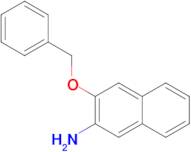 3-(Phenylmethoxy)-2-naphthalenamine