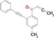 1-[4-Methyl-2-(2-phenylethynyl)phenyl]-2,3-butadien-1-one