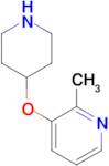 2-Methyl-3-(piperidin-4-yloxy)pyridine