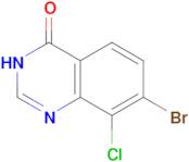 7-Bromo-8-chloro-4(3H)-quinazolinone