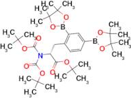 N,N-Bis[(1,1-dimethylethoxy)carbonyl]-2,4-bis(4,4,5,5-tetramethyl-1,3,2-dioxaborolan-2-yl)-D-pheny…